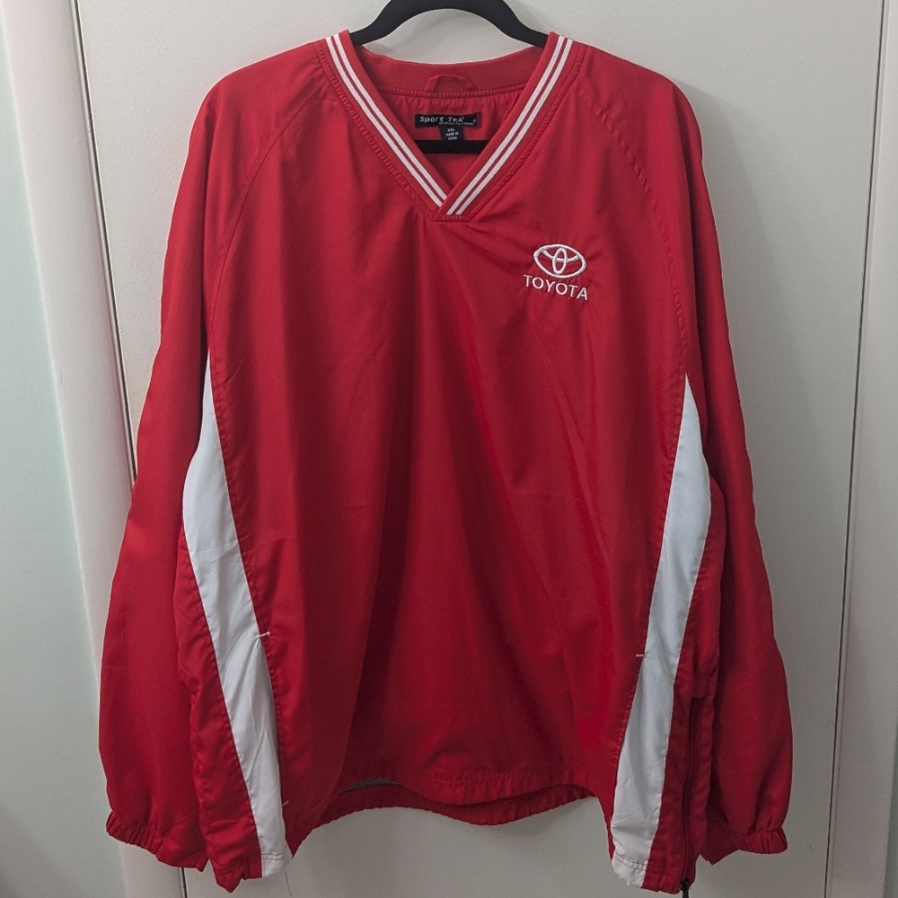Toyota Men's Red Lightweight Jacket